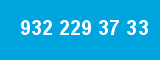 932 229 37 33 932 229 37 33